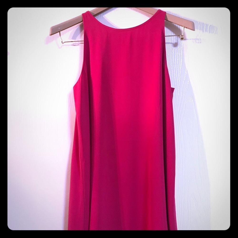 Sleek Lipstick Pink Cocktail Dress NWOT